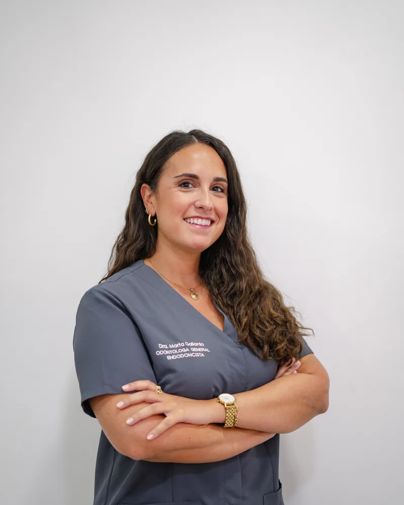 Dra. Marta Gallardo Rodríguez, endodoncista en Santa Clara Salud Dental (Sevilla)